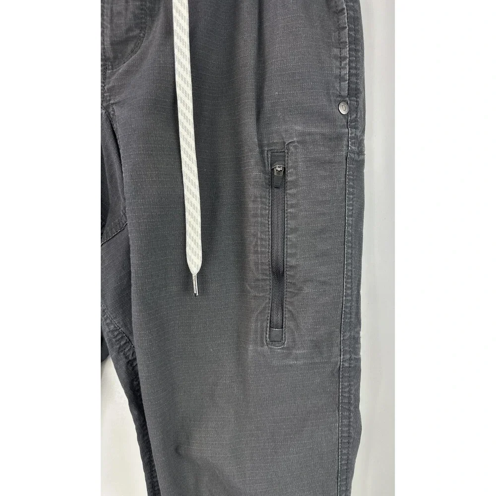 Vuori Ripstop Climber Pants Mens Medium Charcoal Grey Stretch Outdoor Trousers - Picture 6 of 13